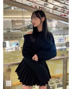 GRL ニットワンピース