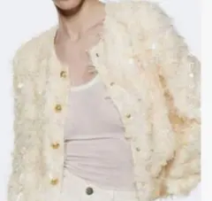 zara スパンコール