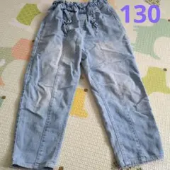 子ども服　ジーンズ　フリル