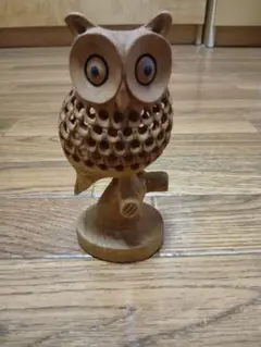 木彫りフクロウ