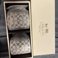 COACH マグカップ 2個セット