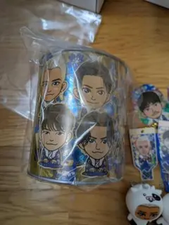 F*0様 三代目JSB キャラクター缶とストラップセット