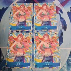 ワンピースカード# ナミ 4枚セット - メルカリ