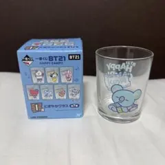 一番くじ BT21 HAPPY CAMP!! にぎやかグラス KOYA