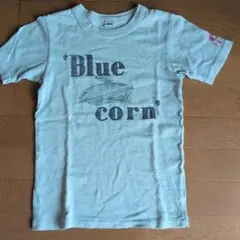 Blue corn プリント 半袖Tシャツ ライトブルーのサムネイル