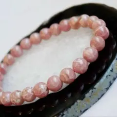 愛と情熱の石。インカローズ ブレスレット お買い得！