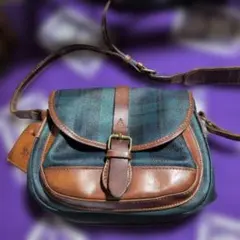 Ralph Lauren ショルダーバッグ グリーンチェック