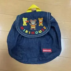 ミキハウス デニム リュック