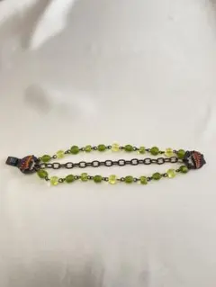 グリーンストーンブレスレット