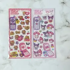 平成はっぴーフォン　日焼けキティ　マイメロディ　クロミ　マイメロクロミ　サンリオ