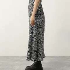 美品ヘザーHeather ハイウエストホソプリーツマーメイドスカート