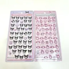 【正規品】ボンボンドロップシールミニ　クロミ、マイメロ　2枚セット