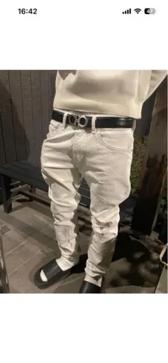 DIESELスキニーデニムpurple amiri グアピ drip swag - メルカリ