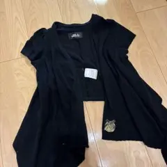 JILL STUART ブラックカーディガン　120cm