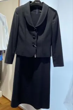 ワンピーススーツ 濃紺アンサンブル 7号　お受験スーツ