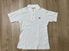 LACOSTE ポロシャツ ホワイト サイズ2