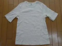 UNIQLO ユニクロ ホワイト クルーネック Tシャツ Lサイズ