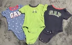 【Baby GAP】ロンパース 80cm ３枚セット