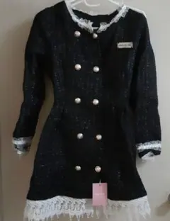 値下げ！新品★MeltyFondue 私を守るブラックワンピース ★