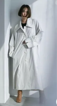 FRAY I.D ステンカラーコート アイボリー