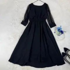 apart by lowrys OCドットチュール ワンピース　結婚式　ドレス