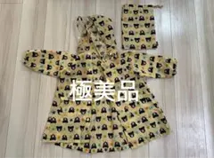 【極美品】DOUBLE.B ダブルビー ミキハウス ベビーレインコート SS