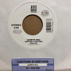 【7インチ】Lauryn Hill / Everything is / Ex-