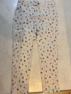 ＊再値下げ＊フランュリッペうさぎ刺繍タッポリパンツ 再値下げ＊フランュリッペうさぎ刺繍タッポリパンツ - メルカリ
