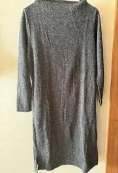 Chocol raffine robe 長袖ニットワンピース M