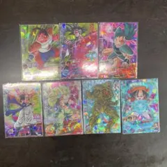 ドラゴンボールヒーローズ 2012 星3 七枚セット