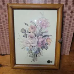 ゴブラン織 イタリア製 ドマン Demain 花 モチーフ 額 アート ゴブラン織 イタリア製 ドマン Demain 花 モチーフ 額 アート