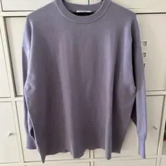 レディース ニット フリーサイズ バイオレット