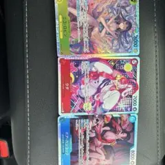 ワンピース　SR3枚セット　ロビン　ウタ　ハンコック