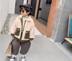 ★韓国子供服★ボアジャケット コート