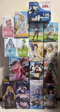 美少女フィギュア 16種セット 初音ミク アルベルト ホロライブ ウマ娘　など