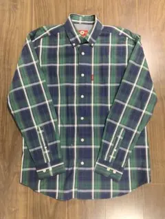 チェックシャツ　コンバースオールスター