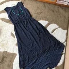 ロングワンピース　ジーユー　S