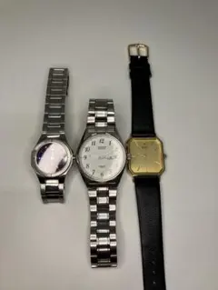 SEIKO ORIENT 腕時計 3本 クォーツ QUARTZ 【C001】