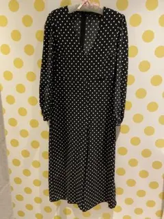 1/31までお値下げ　ドットZARAオールインワンサロペット　ロング　パンツM