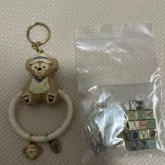 ダッフィ　ディズニーキーホルダー