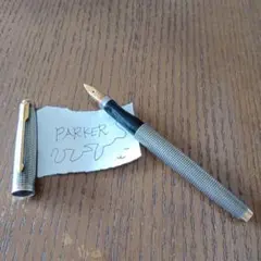 【PARKER（パーカー）】万年筆 チェック柄 キャップ付 PARKER（パーカー）】万年筆 チェック柄 キャップ付 - メルカリ