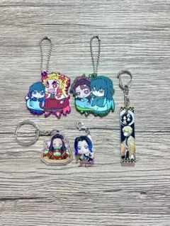 鬼滅の刃 キーホルダー 5点セット