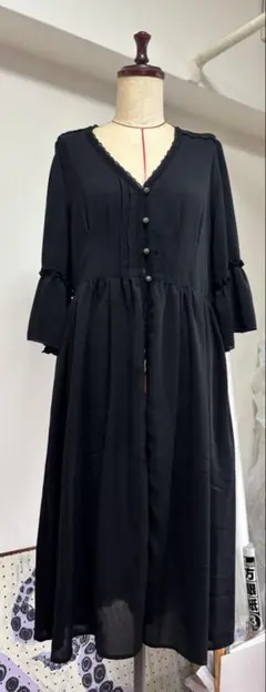 アクシーズファム　羽織り　黒