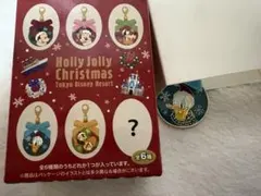 ディズニーストア　ドナルド　クリスマス　チャーム