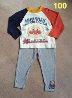 アンパンマンキッズコレクション　ラグランシャツ　ズボン　セット