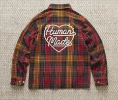 【平日特価】ヒューマンメイド チェック柄ネルシャツ
