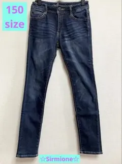 Sirmione ダークブルー スキニーパンツ