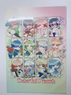 カラフルピーチ シェアハウス クリアファイル