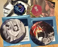 鬼滅の刃 柱展 宇髄天元 エモーショナル缶バッジ コレクションピンズ 4点セット