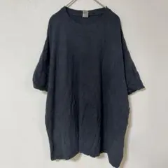 ギルダン 無地 Tシャツ クルーネック 2XL 黒 カジュアル ゆったり